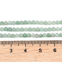 Натуральные бусины из мьянманского жадеита&nbsp;G-B175-D16-3mm