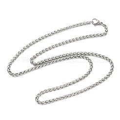 4 шт. 4 стиля ожерелий-чокеров из нержавеющей стали 304 для женщин&nbsp;NJEW-TA0001-21