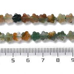 Природного индийского агата бисер нитей&nbsp;G-B138-C04-01