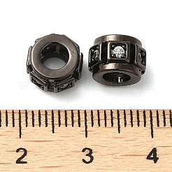 Стойки обшивки латунь кубического циркония бусы&nbsp;KK-Z033-24B