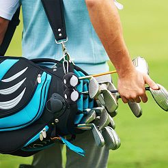 3шт. 8-х формовый силиконовый чехол для мяча для гольфа&nbsp;AJEW-FH0002-06