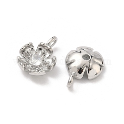 Латунные микро проложить кубического циркония подвески&nbsp;KK-L260-07P