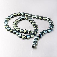 Гальванизировать немагнитных синтетический гематит нитей бисера&nbsp;G-F300-22B-07