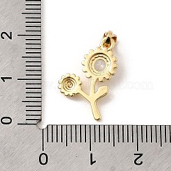 Латунные микро проложить кубического циркония подвески&nbsp;KK-D408-09KCG