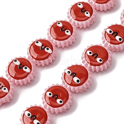 Бусины из стеклянной эмали&nbsp;LAMP-Q045-01H