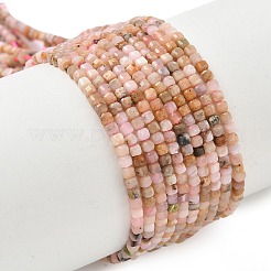 Натуральный розовый опал бусы пряди&nbsp;G-Z104-C01-2mm