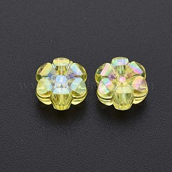 Прозрачные акриловые бусины&nbsp;MACR-S373-06-C07