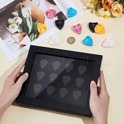 1шт прямоугольный деревянный органайзер для медиаторов&nbsp;ODIS-GW0001-03