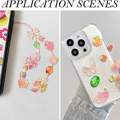 60 г 3 стиля прозрачных акриловых бусин&nbsp;MACR-YW0003-73