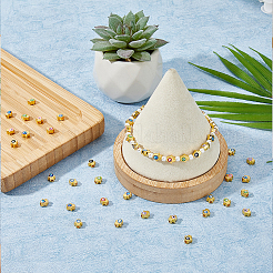 140шт 7 цвета сплава эмалевые бусины&nbsp;FIND-FH0007-60