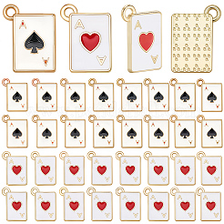 60шт 2 стиля подвески из сплава с эмалью&nbsp;ENAM-SC0006-64