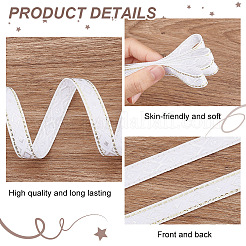 Жаккардовые ленты из полиэстера с ромбами&nbsp;OCOR-WH0078-128A