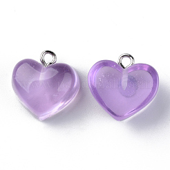 Прозрачные смоляные подвески&nbsp;X-RESI-R429-30B