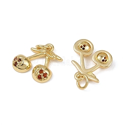 Латунные микро проложить кубического циркония подвески&nbsp;KK-I358-061G-B