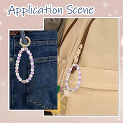 16 шт. Кольца пружинные со стразами из сплава&nbsp;FIND-SP0004-52E