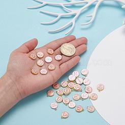 2 комплект 2 стилей позолоченных сплавов с эмалью&nbsp;ENAM-YW0001-28A