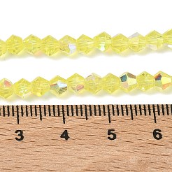 Гальванизируйте прозрачное стекло бисер нитей&nbsp;EGLA-K015-18F