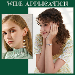 40 шт. 2-х цветные бусины-разделители из сплава&nbsp;FIND-PH0005-95