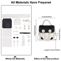 Комплекты женских сумок из искусственной кожи своими руками&nbsp;DIY-WH0430-515B