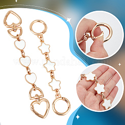 2 шт. 2-цветные эмалевые удлинители для ремешков&nbsp;FIND-BBC0002-49B