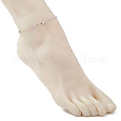 Браслеты на ногу из нержавеющей стали 304 с поперечными связями&nbsp;AJEW-AN00722-01
