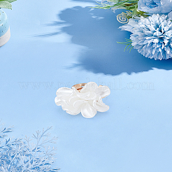 1 шт акриловые цветочные кольца для пальцев&nbsp;RJEW-LP0003-38