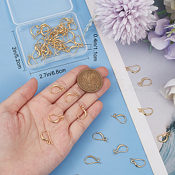 50 шт латунные серьги крючки&nbsp;KK-BBC0008-57