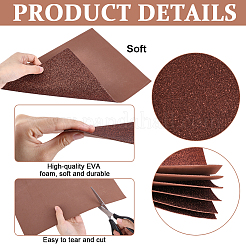 Ева губка блестки порошок крафт-бумага&nbsp;DIY-WH0349-462B