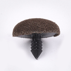 Флокированные пластиковые кабошоны для поделок своими руками&nbsp;DIY-Q015-06C-02