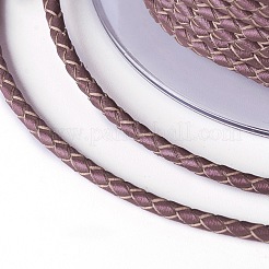 Оплетенный шнур из натуральной кожи&nbsp;WL-I004-3mm-D-15