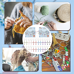 Сплав эмаль религия распятие крест кулон запирание маркеры стежков&nbsp;HJEW-PH01839