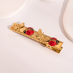 Комплекты из заколок для волос и серег-гвоздиков 