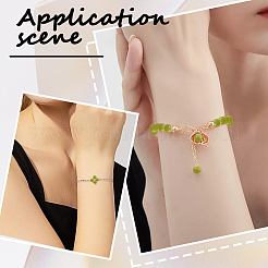 120 шт. бусины из натурального китайского нефрита/южного нефрита&nbsp;G-PA0001-08A