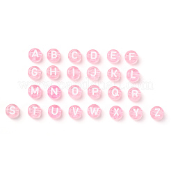 Прозрачные розовые акриловые бусины&nbsp;TACR-YW0001-08K