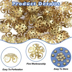 30 шт. ионное покрытие (IP) колпачки из нержавеющей стали 304&nbsp;STAS-YW0003-29