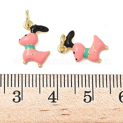 Латунь эмаль подвески&nbsp;KK-K293-46G