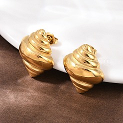 Серьги-гвоздики из нержавеющей стали 304&nbsp;EJEW-I320-23G-01