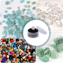 50 шт. пластиковые контейнеры для хранения украшений для ногтей&nbsp;MRMJ-CA0001-56A