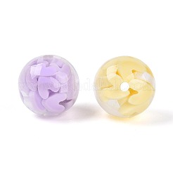 Прозрачные бисеры из смолы&nbsp;RESI-T061-03M