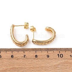 Серьги-гвоздики из циркония&nbsp;EJEW-B153-15G