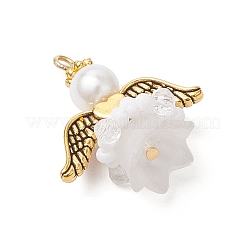 Подвески-ангелы из стеклянных бисеров&nbsp;PALLOY-MZ00713-01