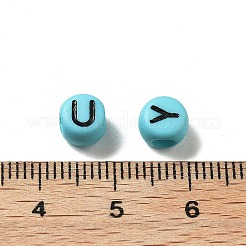 Непрозрачные акриловые бусины&nbsp;OACR-R005-02F