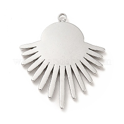 Подвеска-кабошон из не тускнеющей нержавеющей стали 304&nbsp;STAS-H172-13P