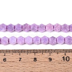 Антикоррозийные гальванические стеклянные бусины&nbsp;GLAA-T028-6mm-02G