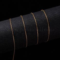 3.28 фут ионного покрытия (IP) 304 нержавеющая сталь тросовые цепи&nbsp;X-CHS-H009-02G