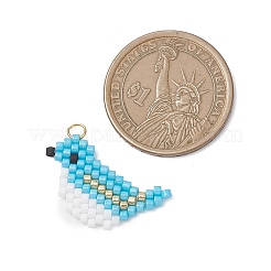 7 шт. подвески-птицы из бисера&nbsp;PALLOY-MZ01172