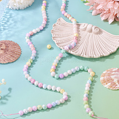 2 нити антикоррозийные гальванические стеклянные бусины нити&nbsp;GLAA-TA0003-56