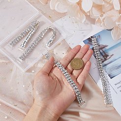 4 шт. сплав хрустальные стеклянные стразы соединительные подвески&nbsp;FIND-FH0009-56