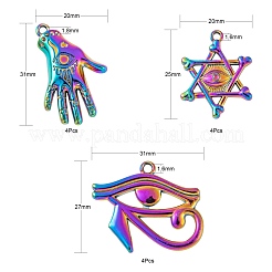 Подвески из сплава 12шт 3 стиля&nbsp;FIND-LS0001-44MC
