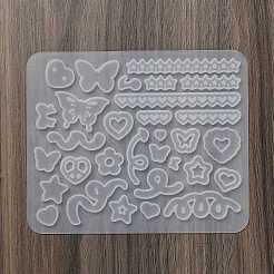 Силиконовые Молды для кулонов&nbsp;X1-DIY-G113-02B